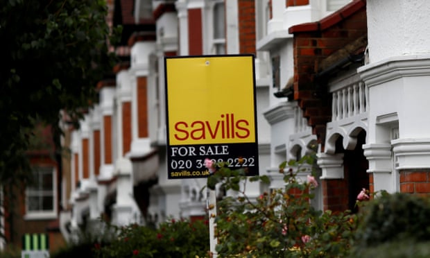 A Savills property estate agent sign is displayed outside a home in south London, Britain September 20, 2016.