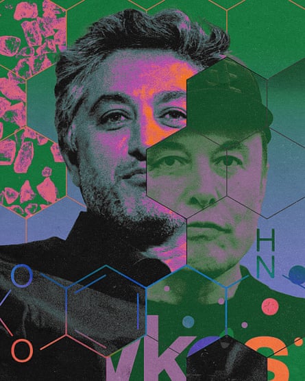 a collage of two men and mdma