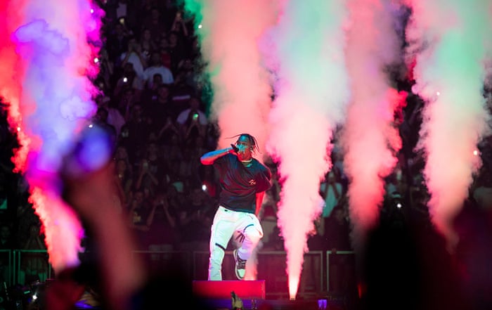 Travis Scott Review Psychedelic Rap Star Delivers A Delirious Body High Music The Guardian