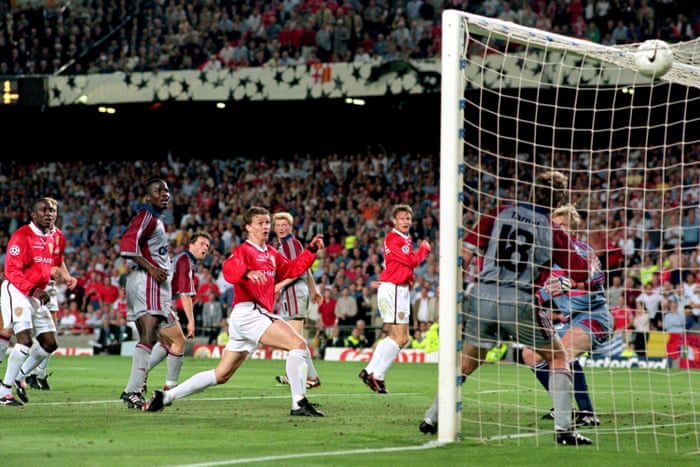 Football How Manchester United Won The Champions League In 1999 Football The Guardian