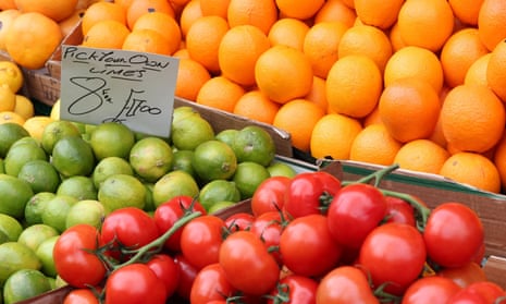 Shoppers paying more for fruit and vegetables after cold spring