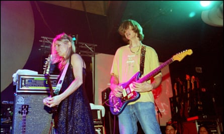 Kim Gordon and Thurston Moore of Sonic Youth in 2004.