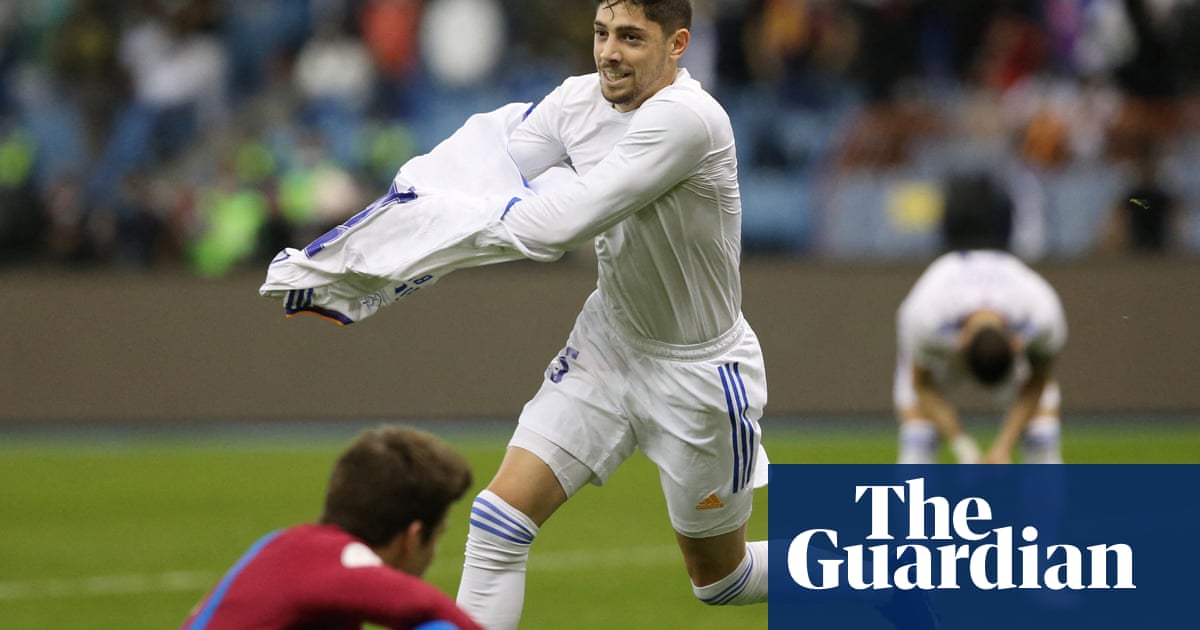Valverde’s extra-time strike sends Real Madrid into Spanish Super Cup final