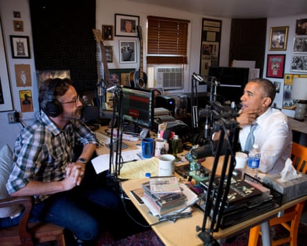 Maron with guest President Barack Obama in 2015.