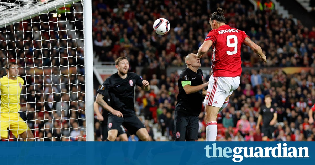 Zlatan Ibrahimovic gives Manchester United the edge over Zorya Luhansk