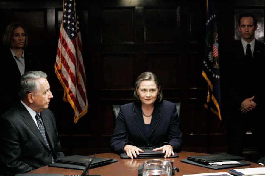 Ethics … Jones as President Allison Taylor in 24.