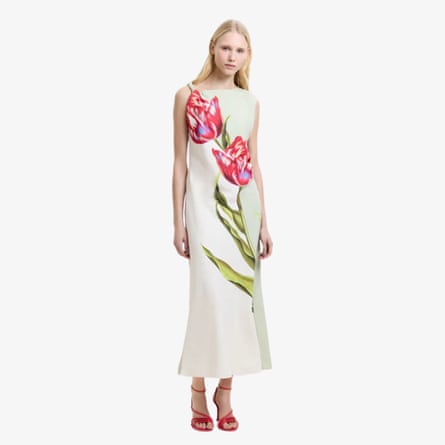 French Connection printed dori maxidress