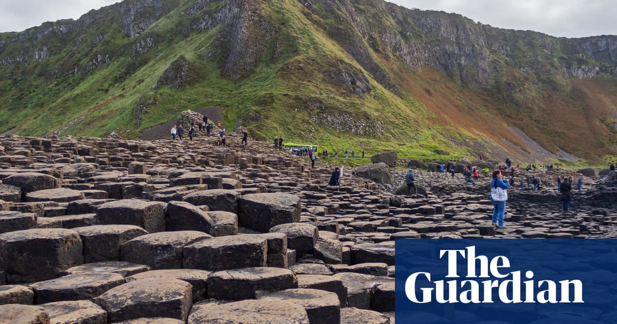 Giant's Causeway visitors causing damage by wedging coins into cracks