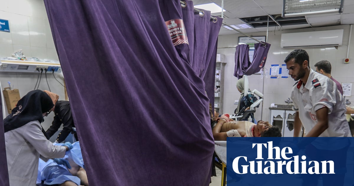‘Most people are just toughing it out’: shortage of drugs leaves Gaza’s wounded without pain relief