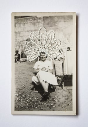 Woman on beach