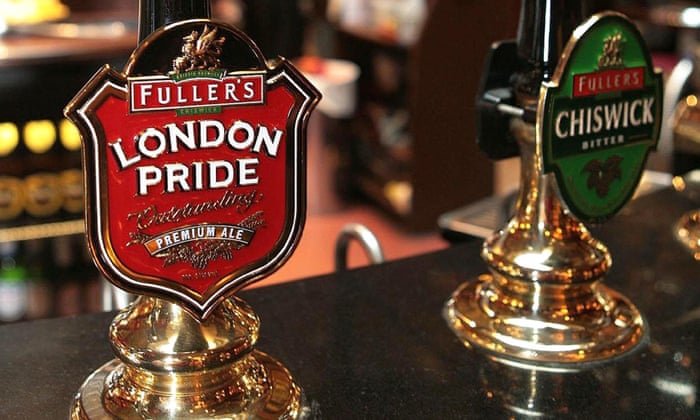A general view of Beer taps.