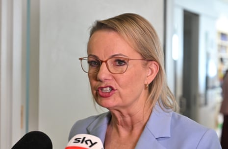 The opposition leader, Sussan Ley.