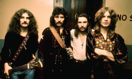 Black Sabbath in the 1970s: from left, Geezer Butler, Tony Iommi, Bill Ward and Ozzy Osbourne.