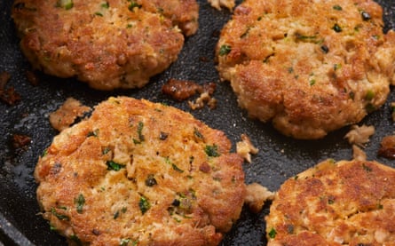 Fish patties.