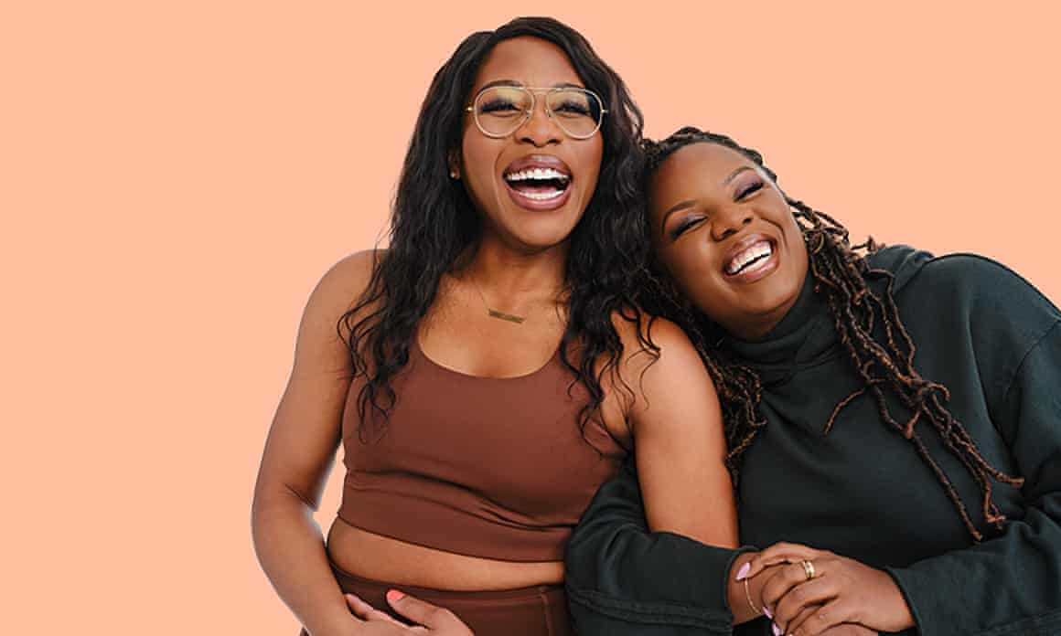 Sweet talk … best friends Amy Aniobi and Grace Edwards host the joyful Antidote podcast