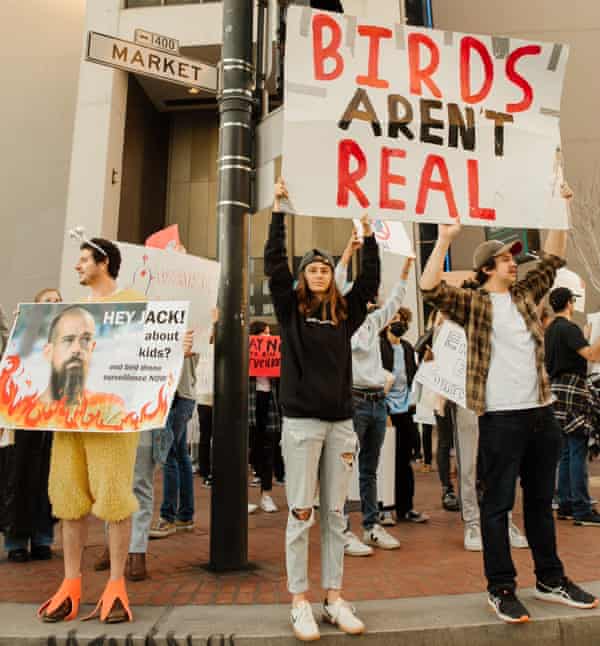 The movement has enough satirical flags that generation Z recognises immediately what is going on.