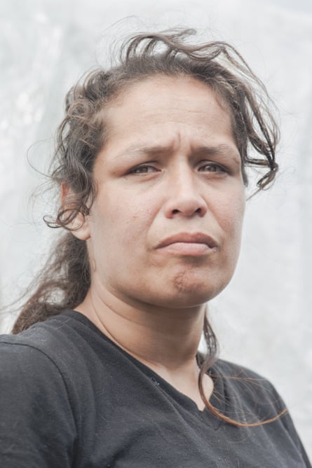 A middle-aged woman.