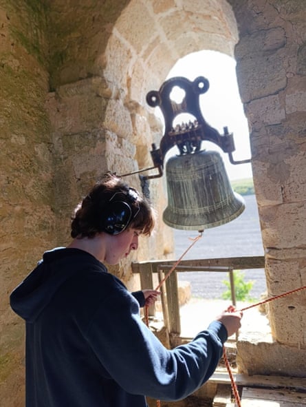 Enthusiast and collaborator … 15-year-old Ulises Hernando Chico.