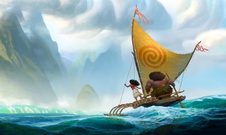 ‘Moana has to sail past the reef and into the unknown. And she has to win. ’