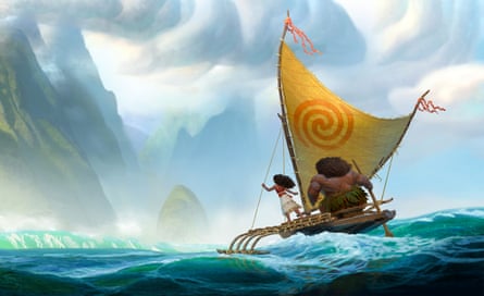 ‘I was in the wrong ocean’: a still from Moana.