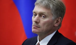 Vladimir Putin’s spokesman, Dmitry Peskov.