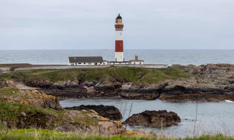 The walk starts at Boddam, near early 19th-century Buchan Ness lighthouse.