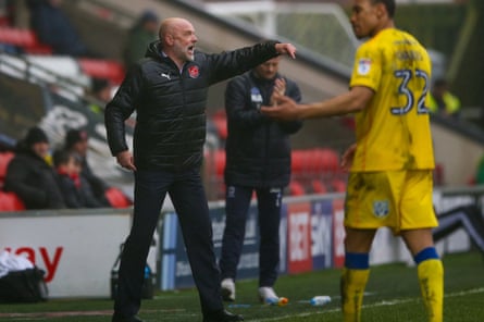 Uwe Rösler is fully immersed in his job. ‘I speak to Gretar Steinsson, the technical director at Fleetwood, more than I speak to my wife,’ he says.