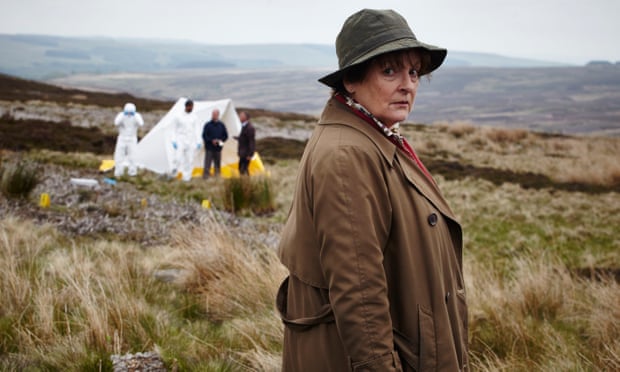 ‘A great lummox of a woman’ …Blethyn as DCI Vera Stanhope.