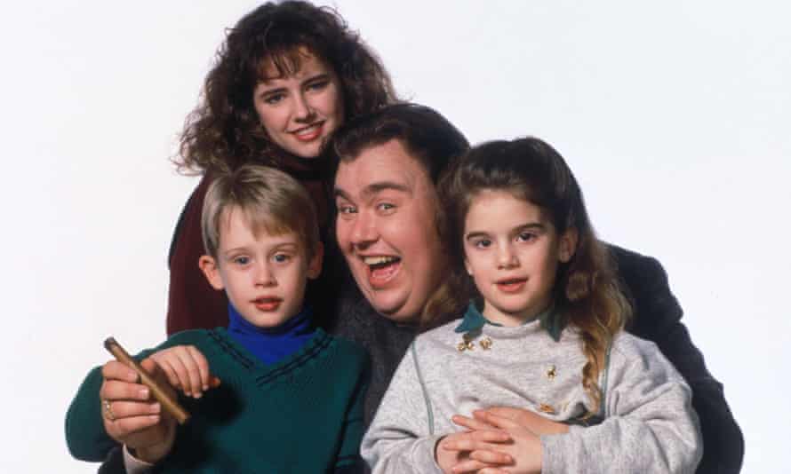 The early years … Gaby Hoffmann (right) with Jean Louisa Kelly, Macaulay Culkin and John Candy in a publicity still for 1989’s Uncle Buck.