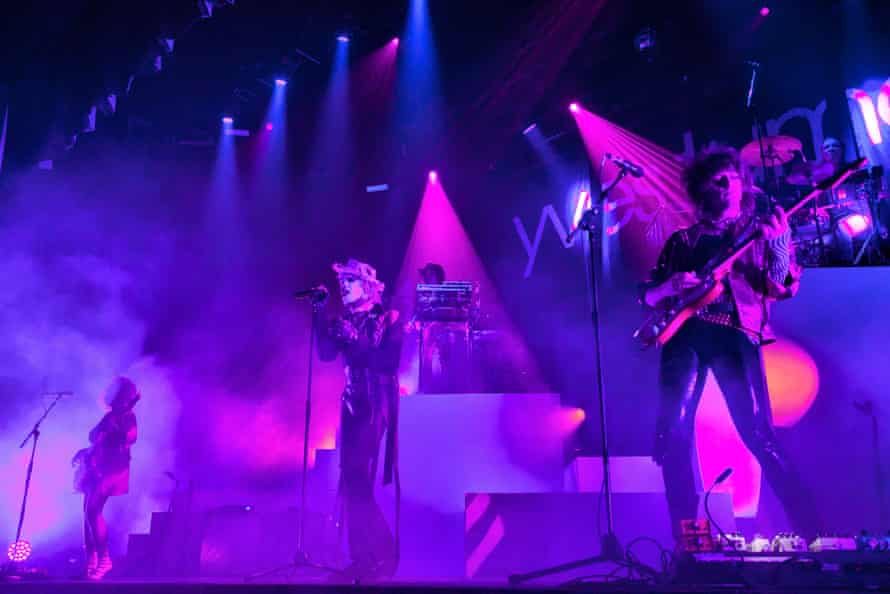 Yves Tumor and band at Troxy, London.