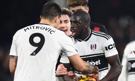 Fulham Ban Aboubakar Kamara After Arrest On Suspicion Of Actual Bodily Harm Fulham The Guardian