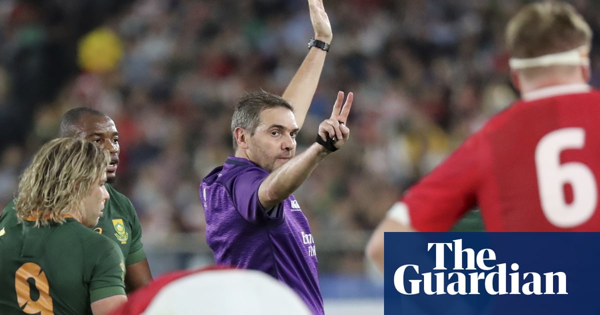 Frenchman Jérôme Garcès to referee Rugby World Cup final