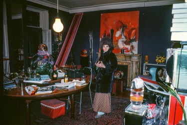 Stella Waitzkin, 1970 ‘Stella was one of the first people I got to know at the Chelsea and she lived in Room 403. I was allowed to take tea with her. The room was very dark and full of objects that I couldn’t rightly make sense of. There were crystal balls and books in plastic covers on weighty furniture. The windows were hung with curtains in the same style and everything was quite dusty. Stella was a luminary. She knew everyone and she was kind to me. She talked nineteen to the dozen. Later I found out that she had works in the great American museums’