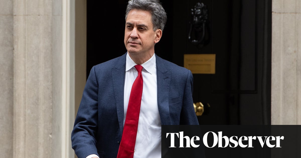 Miliband in blistering attack on Farage's UK net zero nonsense and lies'