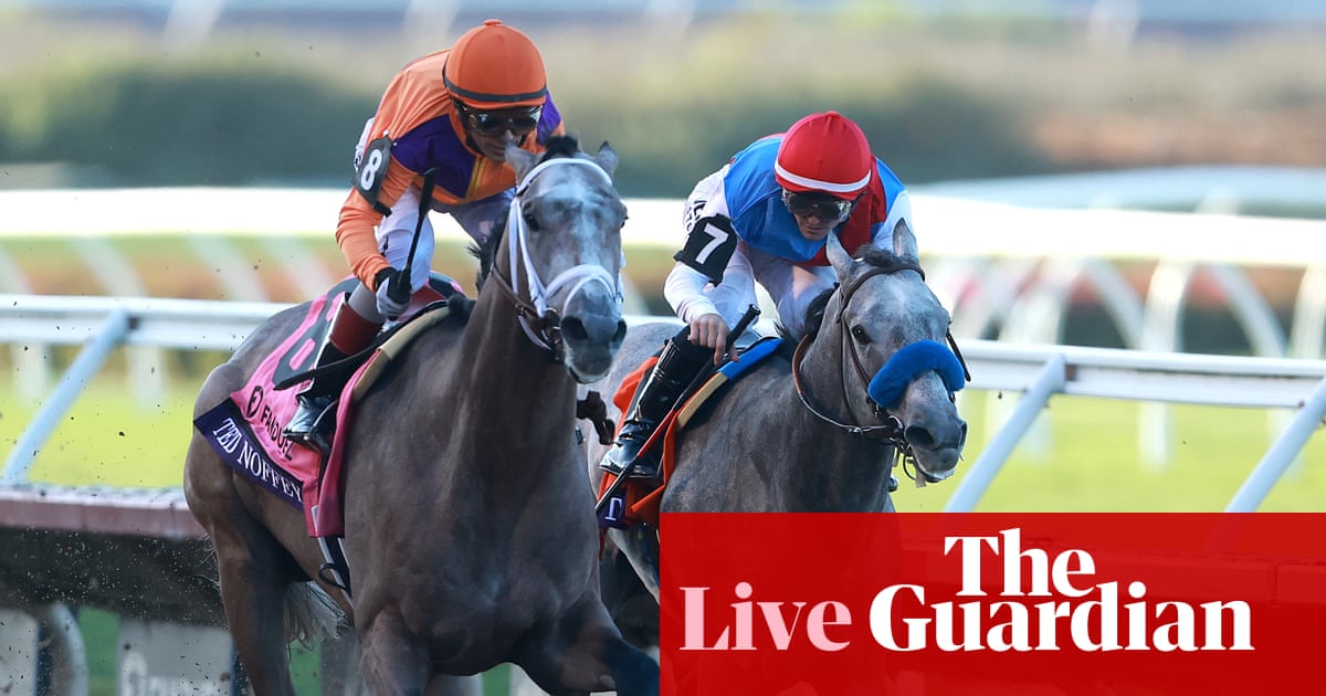 Breeders' Cup 2025 horse racing: day one  live