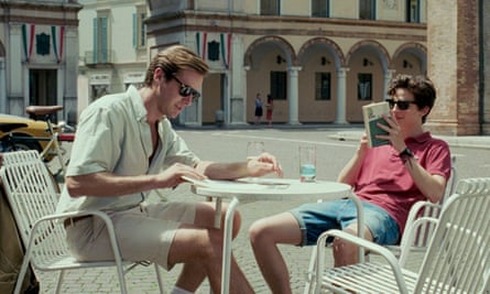 A scene from the 2017 movie adaptation of Call Me by Your Name.