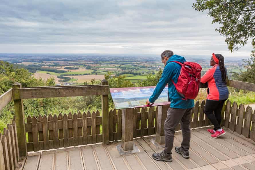 Sutton Bank, part of WalkFest.