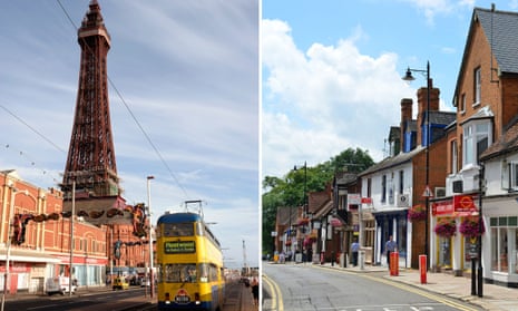 There is a 16-year gap in healthy-life expectancy between Blackpool and Wokingham, Berkshire.