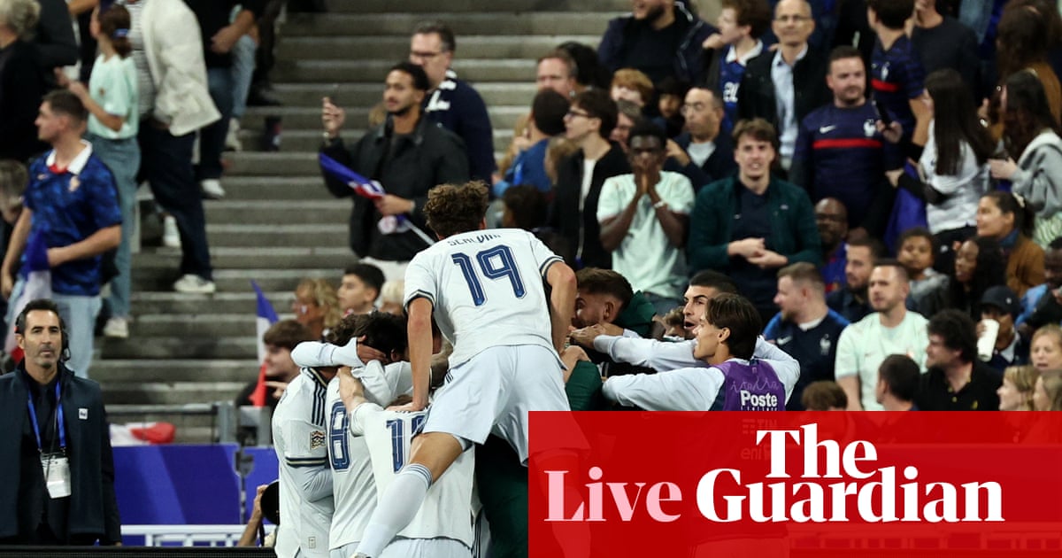 France v Italy: Nations League football – live