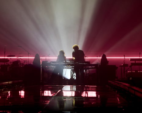 Jamie xx and Sama Abdulhadi.