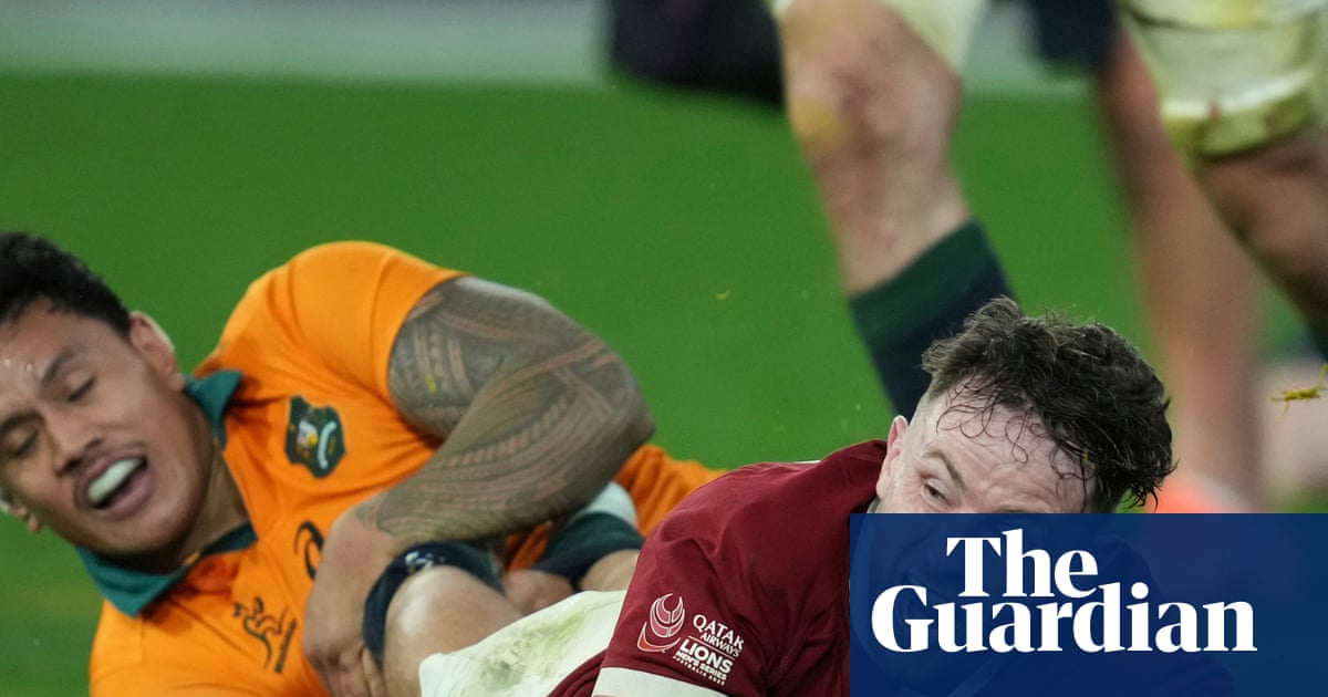 British & Irish Lions clinch series with last-minute try in Australia