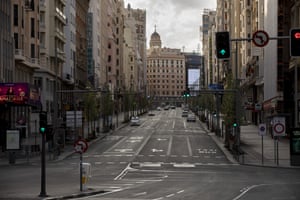 pic London Empty Streets Coronavirus europe empties its streets to slow