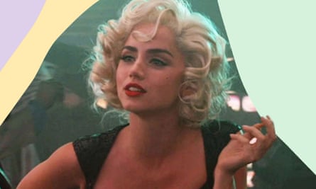 Blonde ambition … Ana de Armas as Marilyn Monroe.