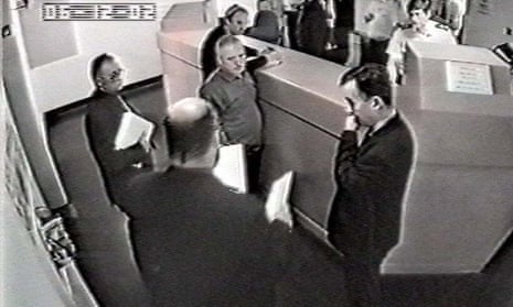Antoni Imiela at Folkestone police station at the time of his arrest.