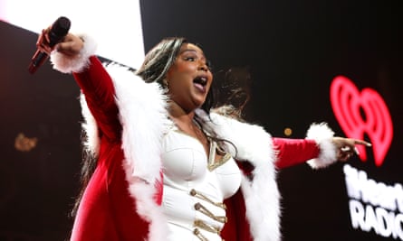 Coconut Oil pressed on coconut-coloured vinyl with a coconut-scented insert, anyone? ... Lizzo performs at the iHeartRadio’s Jingle Ball in Dallas on 3 December.