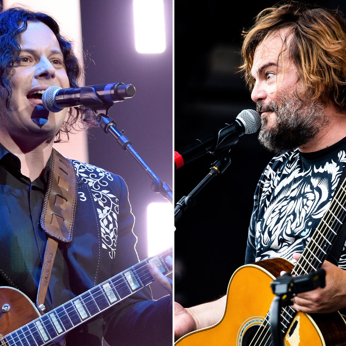Jack Grey Jack White And Jack Black Collaborate On New Song Jack White The Guardian Jack Grey Jack White And Jack Black Collaborate On New Song Jack White The Guardian