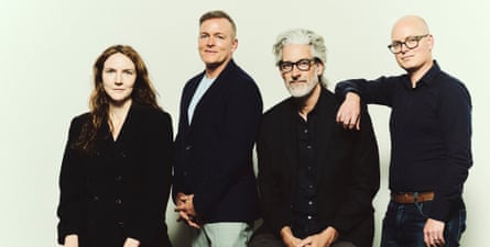 Producer Lily Garrison, David Lochridge, director Mark Monroe and producer Jon Bardin