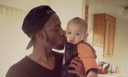 Tragic loss: Jerome Butler, with his nephew Demichael.
