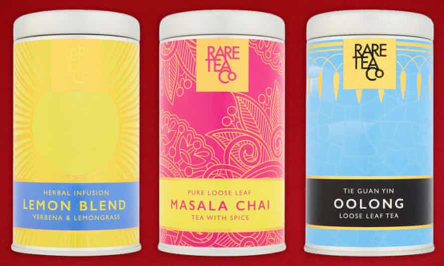 Rare Tea Co tea tins