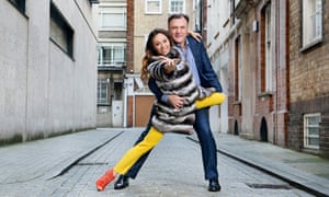 Ed Balls and his Strictly Come Dancing partner, Katya Jones.